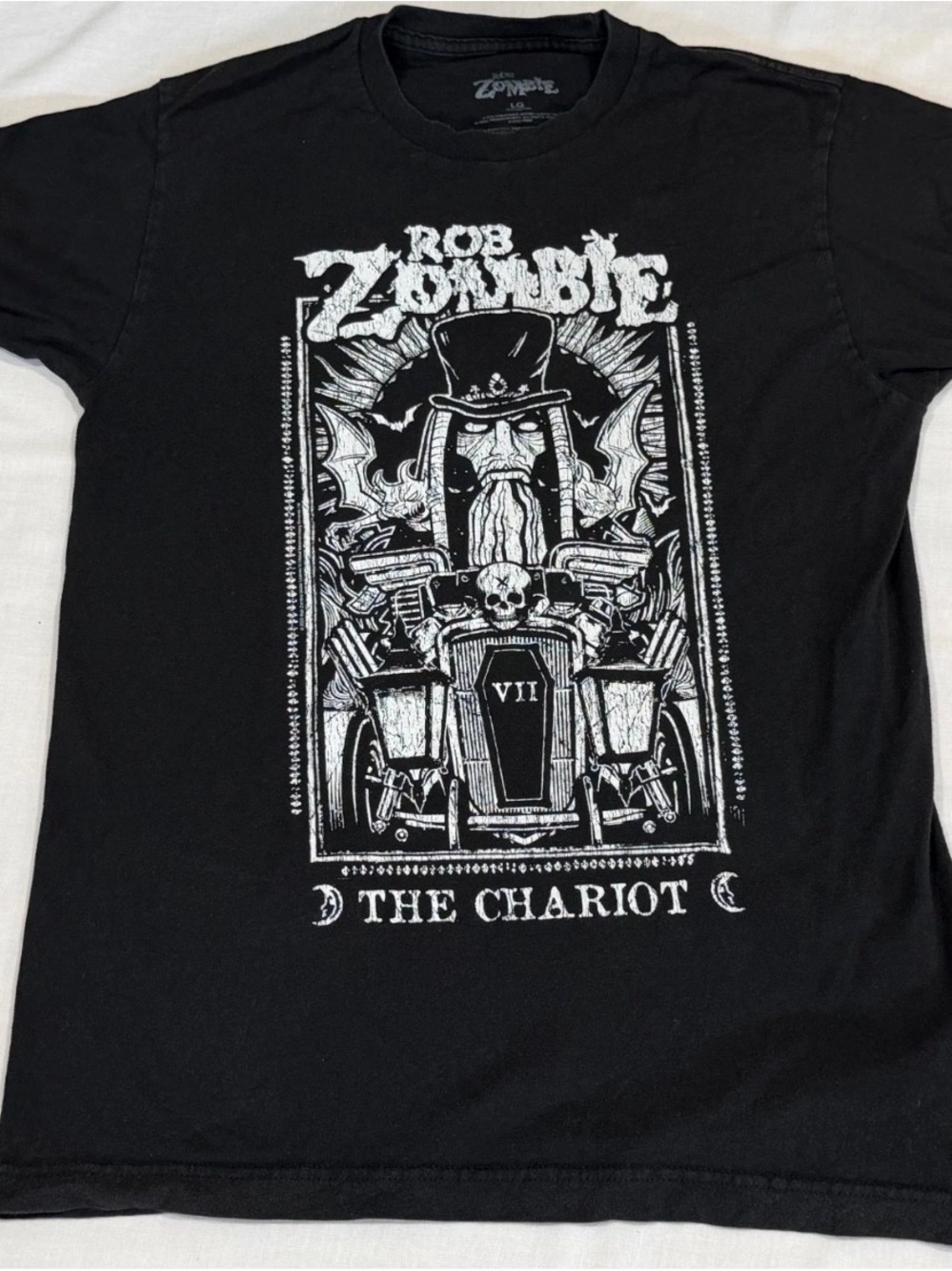 Rob Zombie The Chariot Tshirt Size Large